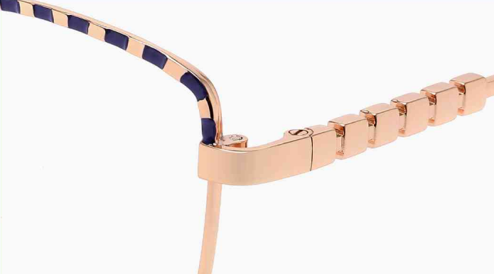 نظارة طبية على شكل قطة معدنية – طراز عصري