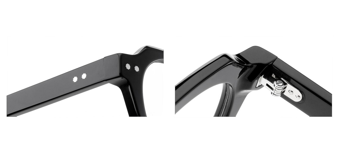 نظارات خلات سداسية فنية مع لمسات برشام