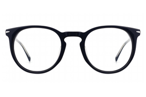 نظارات خلات كلاسيكية مستديرة للجنسين مع حوامل معدنية