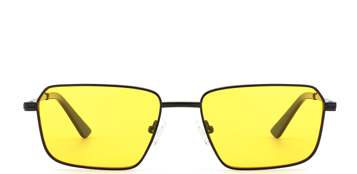 النظارات الشمسية الكلاسيكية مستطيلة معدنية ريترو للبيع بالجملة