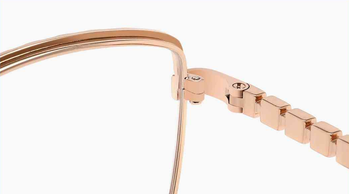 نظارة طبية على شكل قطة معدنية – طراز عصري